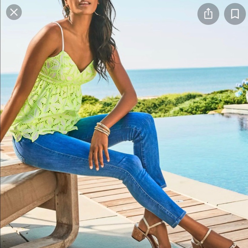 Nwt Lilly Pulitzer Melle Top 00